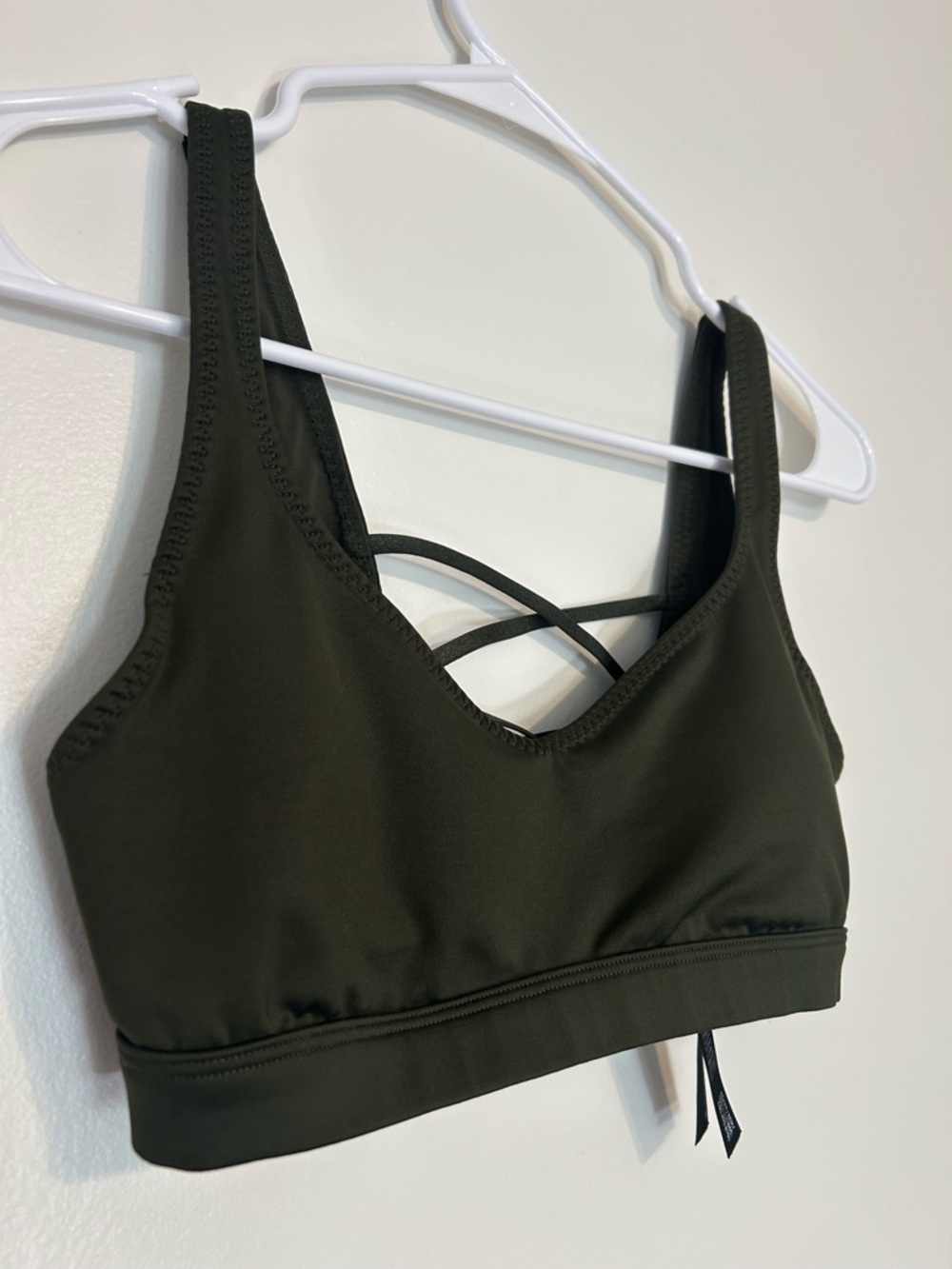Victoria's Secret Sports Bra XS Olive Green